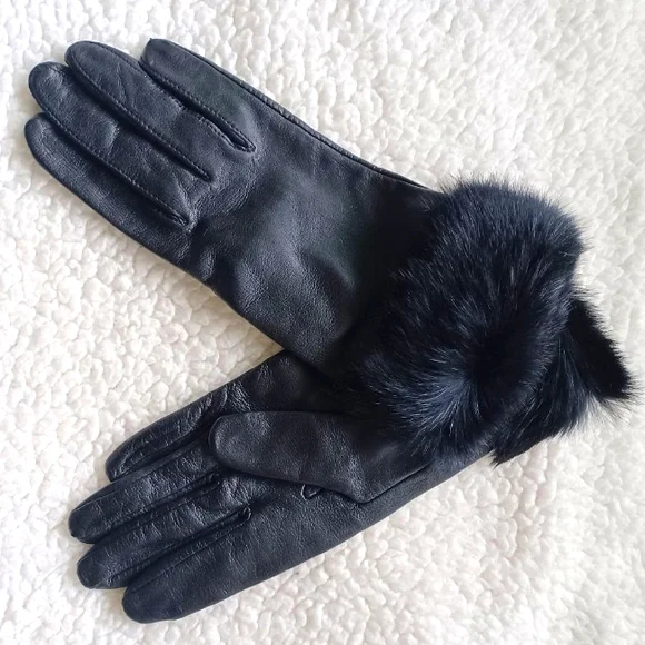 XMAS SALE🎄FABULOUS DEAL!😍🧤Beautiful Leather Gloves!!💕 - Picture 2 of 12